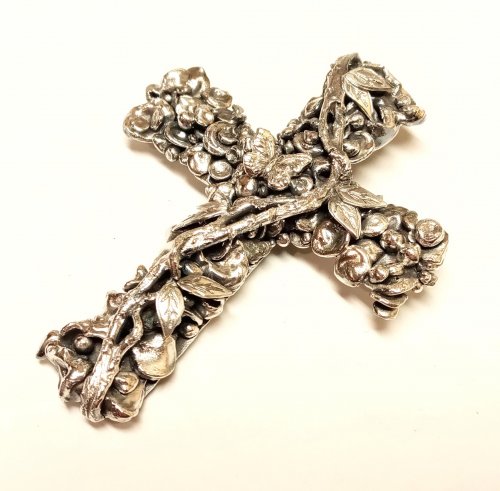 Judy Larson's Branching Out - , Metalwork, Butane Torch, Soldering, Solder, scrap argentium branches